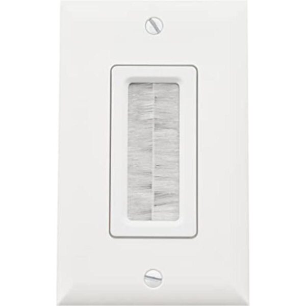 OnQ WP1014WHV1 Correa de acceso para cable con placa de_1