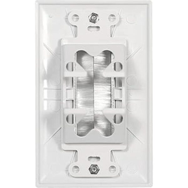 OnQ WP1014WHV1 Correa de acceso para cable con placa de_3