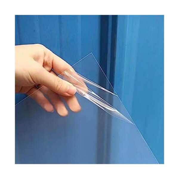 Paquete de 5 hojas de plástico transparente de 12 x 12 x