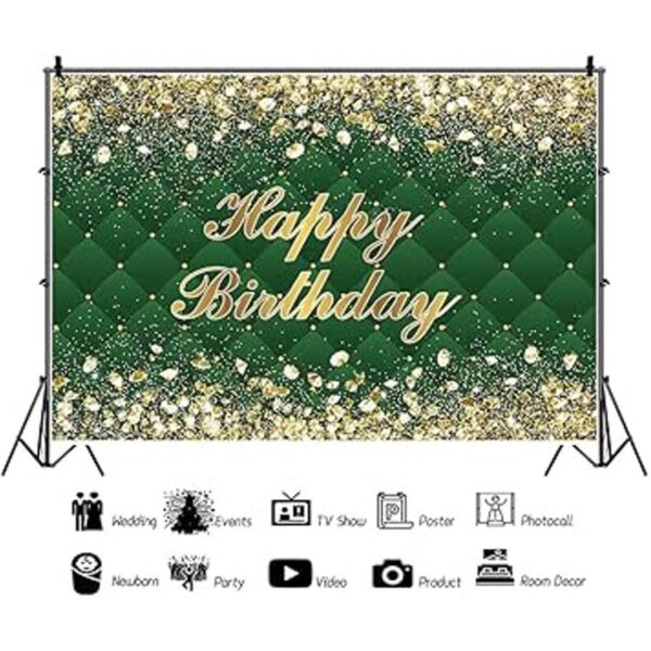 Renaiss Banner de fondo de feliz cumpleaños de 7 x 5 pies_3