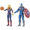 Avengers Marvel Endgame Capitán América y Capitán Marvel_1
