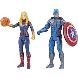 Avengers Marvel Endgame Capitán América y Capitán Marvel_1