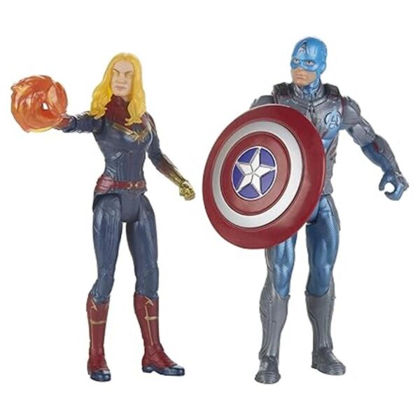 Avengers Marvel Endgame Capitán América y Capitán Marvel_3