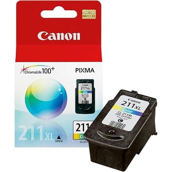 Cartucho de tinta Canon CL211XL Cianmagentaamarillo_2