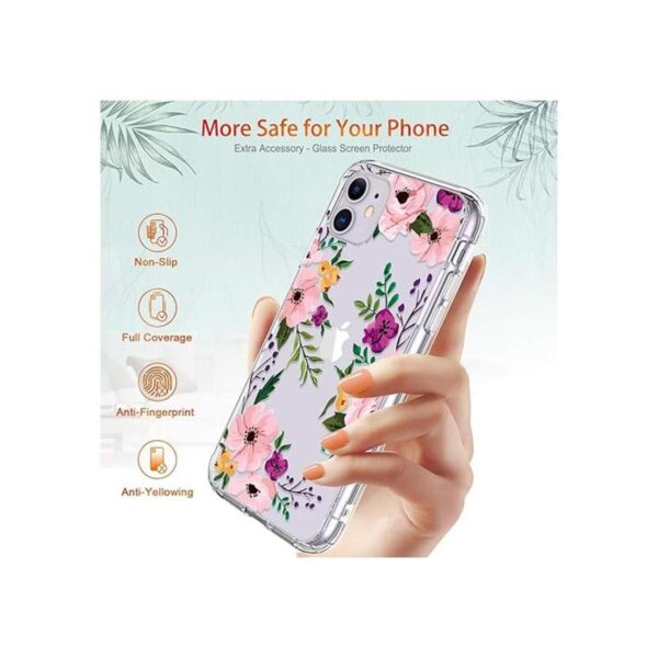 GiiKa Funda para iPhone 11 y 6S con protector de pantalla_2