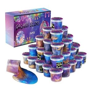 Paquete de 36 paquetes de Galaxy Putty Slime recuerdo de_1