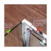 Ganchos dobles para puerta de ducha de cristal ganchos