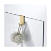 Ganchos dobles para puerta de ducha de cristal ganchos