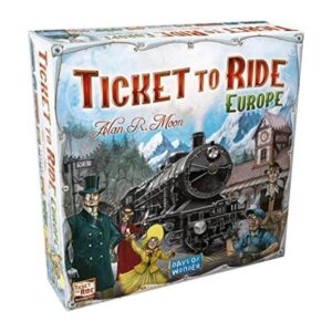 Juego Ticket To Ride Europe versión inglés Estándar_1