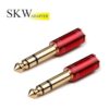 SKW Adaptador de audio estéreo hembra 0.250 in macho a_2