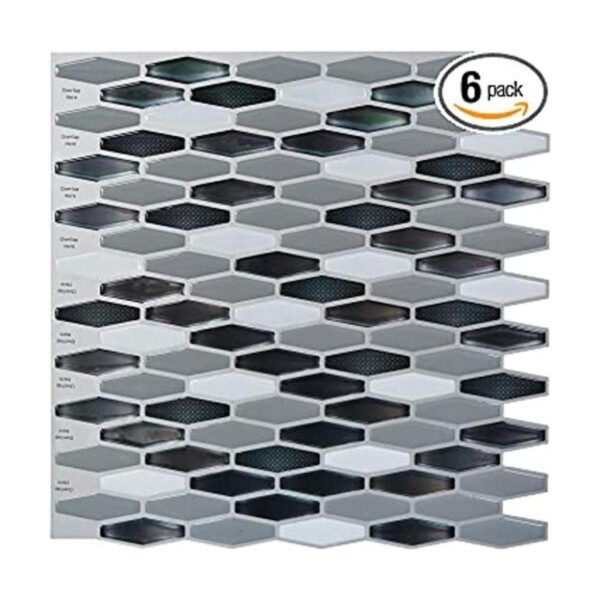 Set de 6 vinilos autoadhesivos Art3d protectores contra