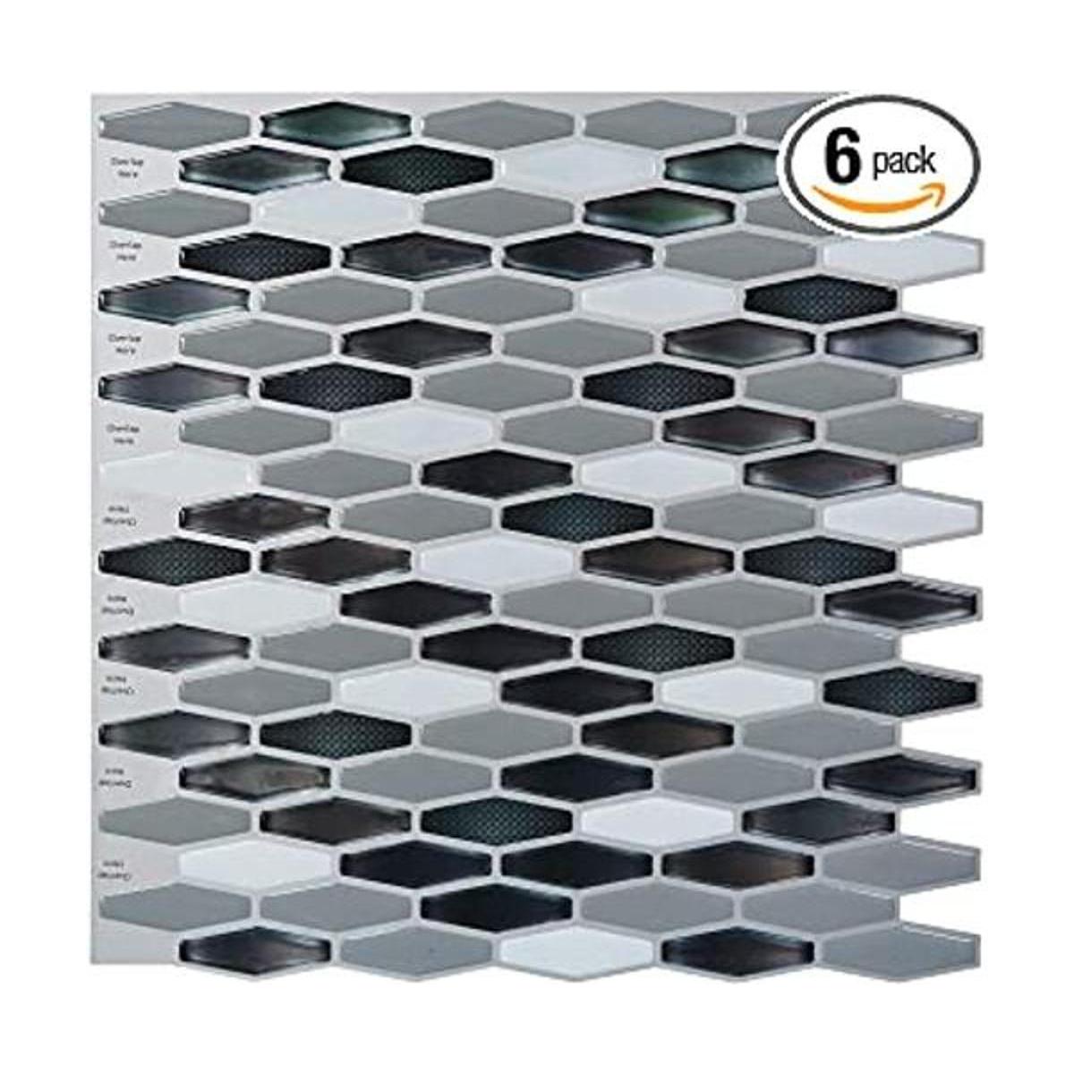 Set de 6 vinilos autoadhesivos Art3d protectores contra