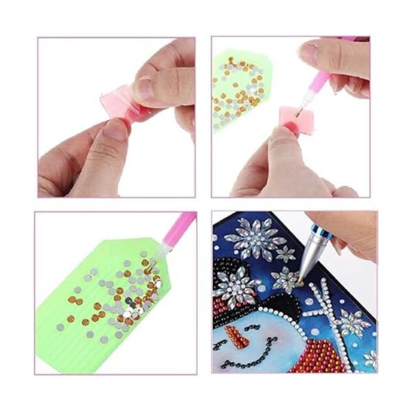 Kit de cuadernos de pintura con diamantes 5D para_5