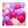 Paquete de 100 globos de color rosa y morado de 12_3