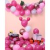 Styirl Kit de arco de globos rosa intenso 110 globos de_4