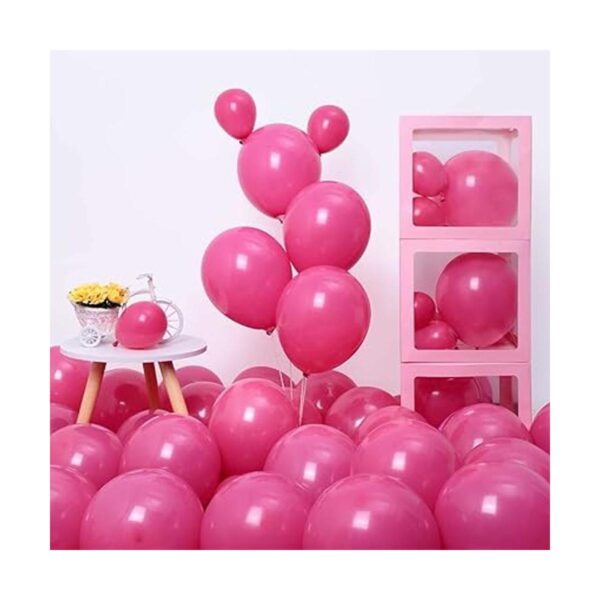 Styirl Kit de arco de globos rosa intenso 110 globos de_3