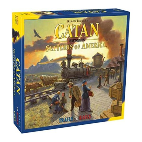 Juego de mesa Catan Histories Settlers of America Trails_1