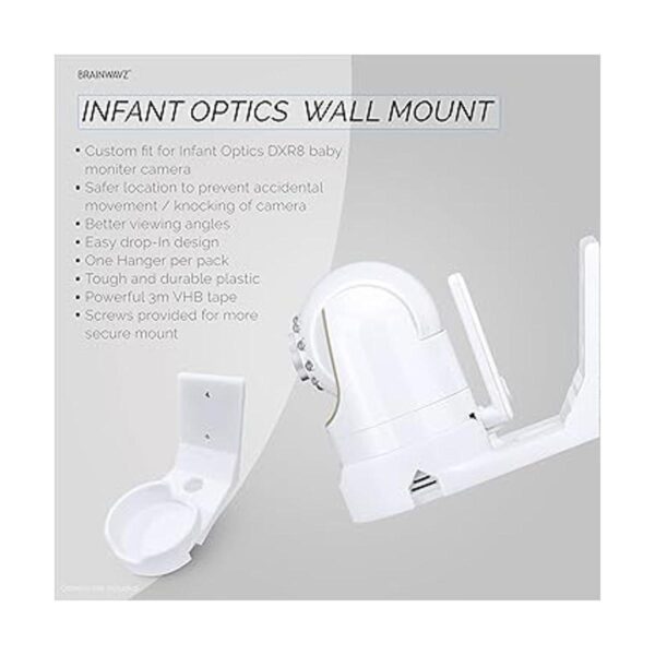 DXR8 Pro Soporte de pared inclinado adhesivo y soporte