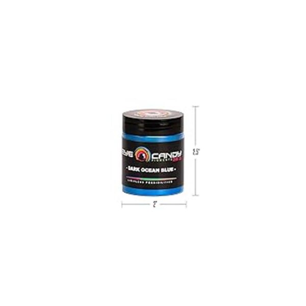 Pigmento en polvo de mica azul océano oscuro 0.88 oz_6