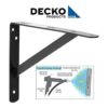 Decko Soporte resistente para repisa 49144 de 10.5_6