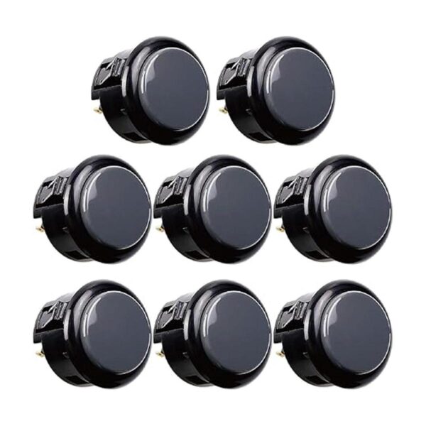 Sanwa JLFTP8YT Joystick Sanwa Kit de 8 botones OBSF30