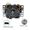 Sanwa JLFTP8YT Joystick Sanwa Kit de 8 botones OBSF30
