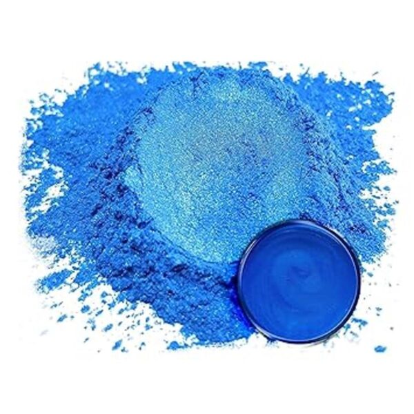 Pigmento en polvo de mica azul océano oscuro 0.88 oz_2