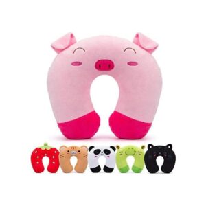 H HOMEWINS Almohada de viaje para niños pequeños. Almohada