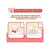 H HOMEWINS Almohada de viaje para niños pequeños. Almohada
