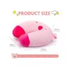 H HOMEWINS Almohada de viaje para niños pequeños. Almohada