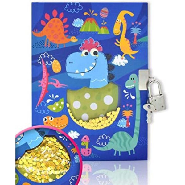 GINMLYDA Diario de niños con cerradura para niños diario_1