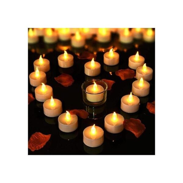 Pandaing Dura 2 veces más velas de tealight sin llama_2
