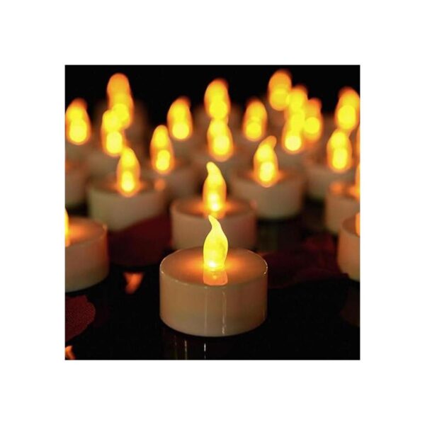Pandaing Dura 2 veces más velas de tealight sin llama_3