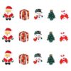 ULTNICE 15pcs miniatura accesorios de Navidad muñeco de_1