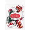 ULTNICE 15pcs miniatura accesorios de Navidad muñeco de_3