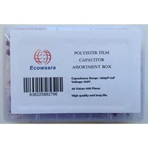 100 V Polyester Film Capacitor Assorted Kit 40 Valores_1