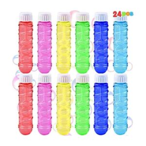 Sloosh Paquete de 24 botellas de burbujas transparentes de_1
