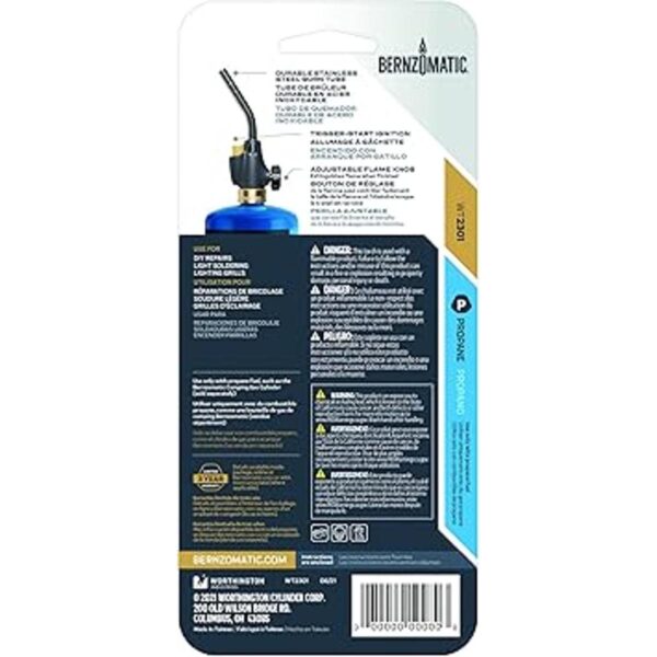Worthington 336737 WT2301 antorcha de propano con gatillo