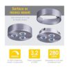 Armacost Lighting 213313 Luz LED para disco color blanco_4