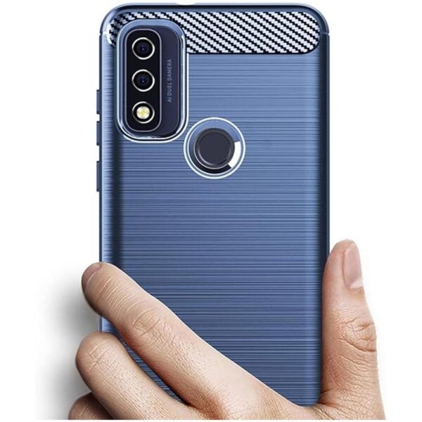 Osophter Funda para Moto G Pure con 2 protectores de_3