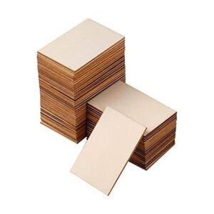 Ruisita 100 piezas de madera sin terminar de 2 x 3