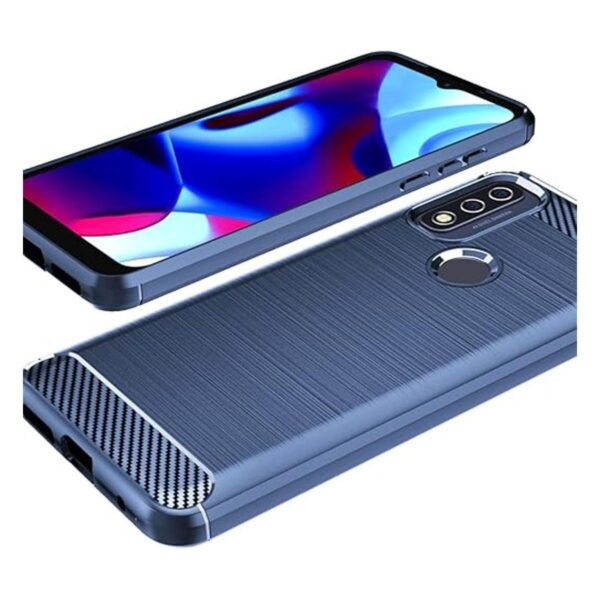 Osophter Funda para Moto G Pure con 2 protectores de_4