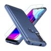 Osophter Funda para Moto G Pure con 2 protectores de_1