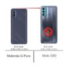 Osophter Funda para Moto G Pure con 2 protectores de_2