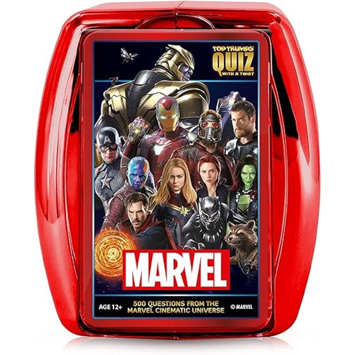 Marvel Cinematic Universe Top Trumps Juego de cuestionario