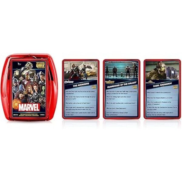 Marvel Cinematic Universe Top Trumps Juego de cuestionario_2