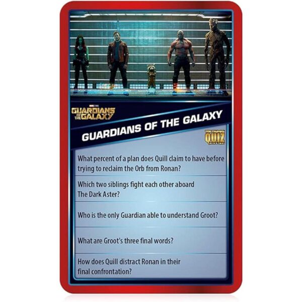 Marvel Cinematic Universe Top Trumps Juego de cuestionario_4