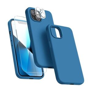 Dssairo 5 en 1 Funda diseñada para iPhone 13 con 2_1