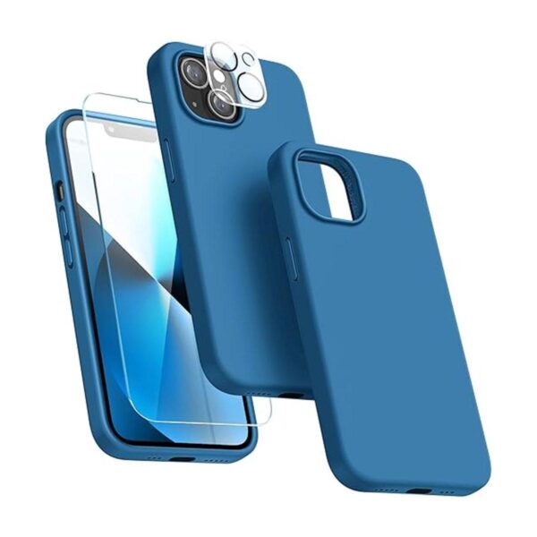 Dssairo 5 en 1 Funda diseñada para iPhone 13 con 2_1