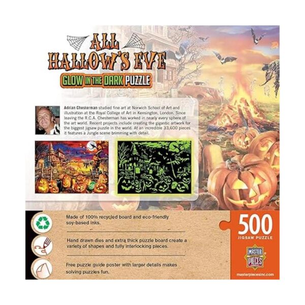 MasterPieces Rompecabezas de Halloween de 500 piezas que_3